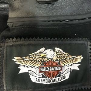 Ladies Harley leather jacket.